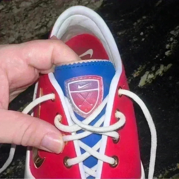 Nike React USA Golf Shoes, Red, White, & Blue! (7.5 M or 8.5W) main image 14